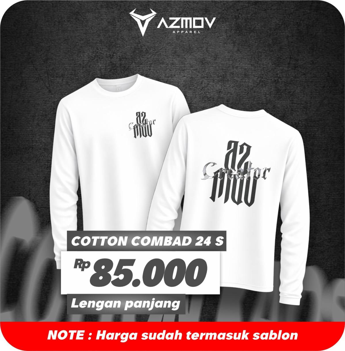 KAOS COTTON PANJANG
